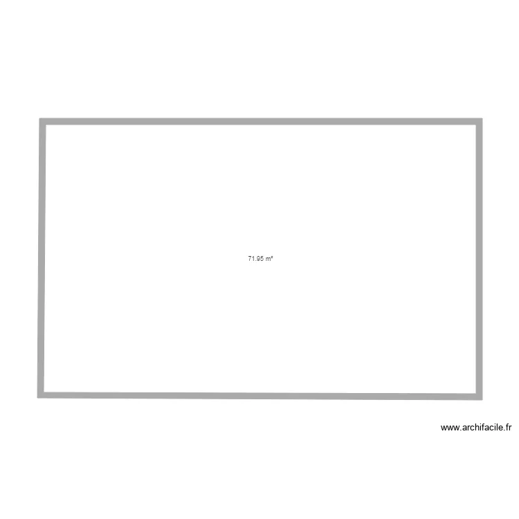 Batiment A cot&eacute;  Super MUR. Plan de 