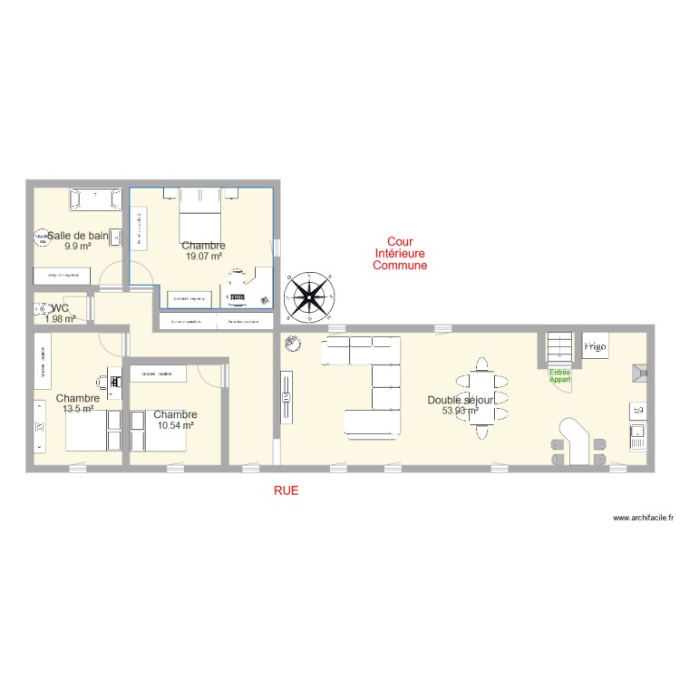 PARADIS. Plan de 0 pièce et 0 m2