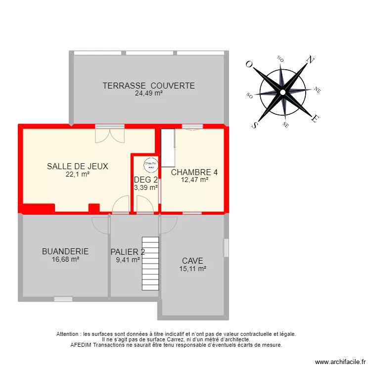 BI 12088 - SOUS SOL. Plan de BI 12088 - SOUS SOL. Plan de