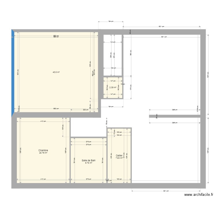 Rez de chaussé 2. Plan de 0 pièce et 0 m2