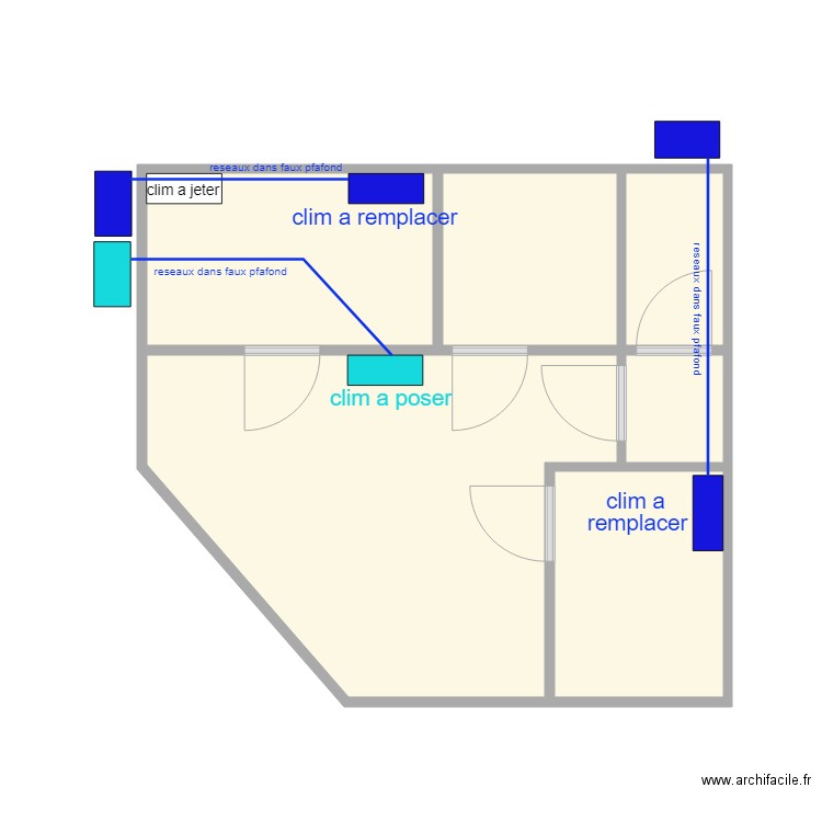 ABRAXA ST PIERRE  CLIM. Plan de 0 pièce et 0 m2