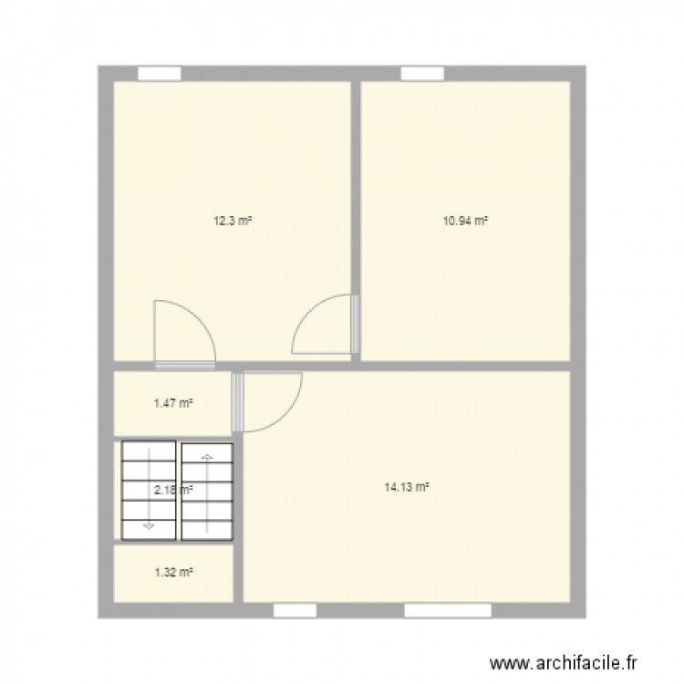 3de verdieping  APARTEMENT 97 37m. Plan de 0 pièce et 0 m2