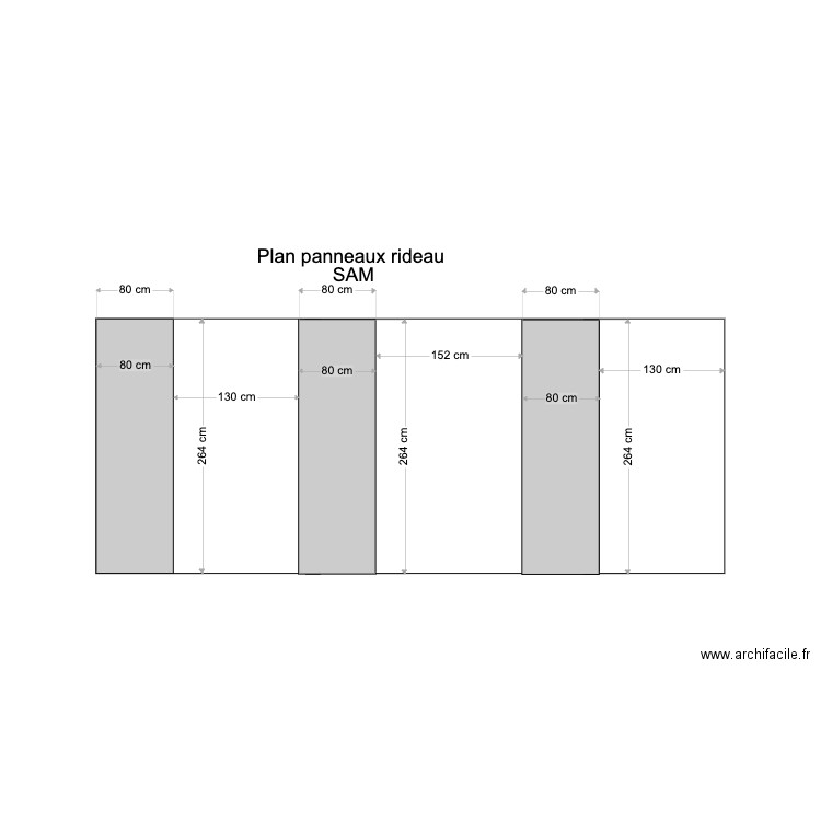 SAM PLAN RIDEAU V0. Plan de 0 pièce et 0 m2