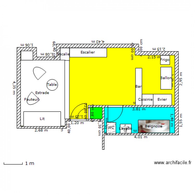 Saint-Servan_1er_niveau_2. Plan de 0 pièce et 0 m2