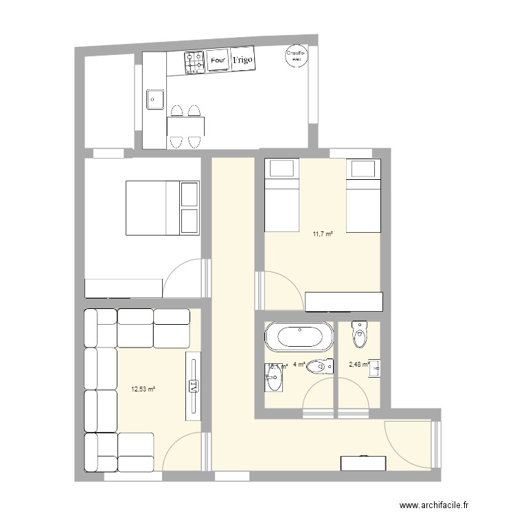 alger doum . Plan de 0 pièce et 0 m2