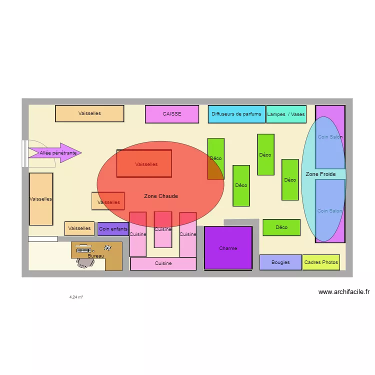 Charme et cosy2. Plan de 