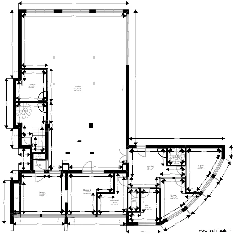  La Celle Saint Cloud Projet jordan. Plan de 