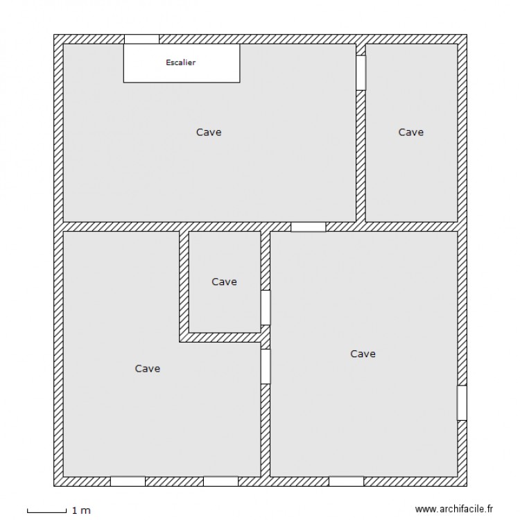 CV13_Sous-sol. Plan de 0 pièce et 0 m2