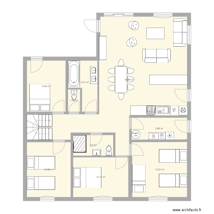 Plan de base les Pibles FINAL. Plan de 0 pièce et 0 m2