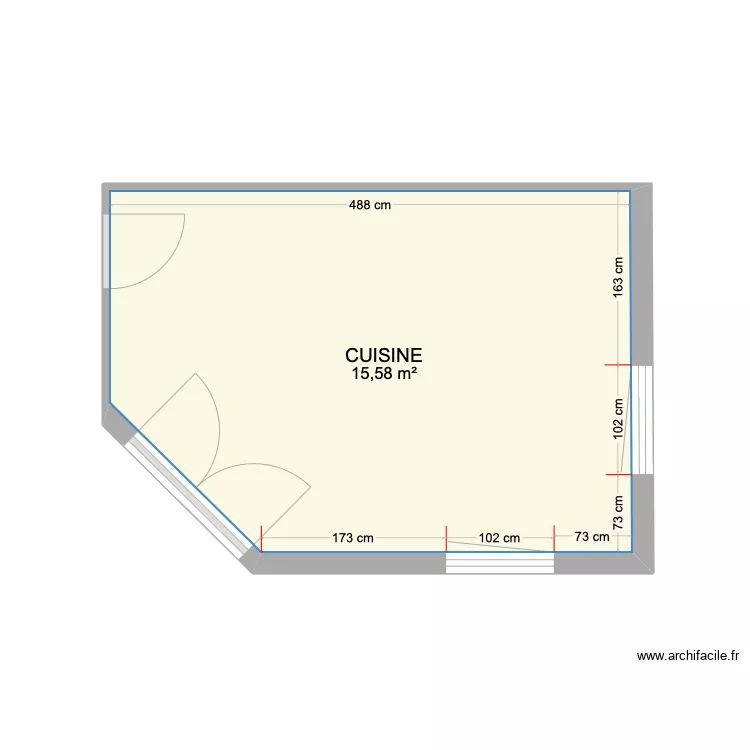 Cuisine Ghislaine 0. Plan de Cuisine Ghislaine 0. Plan de
