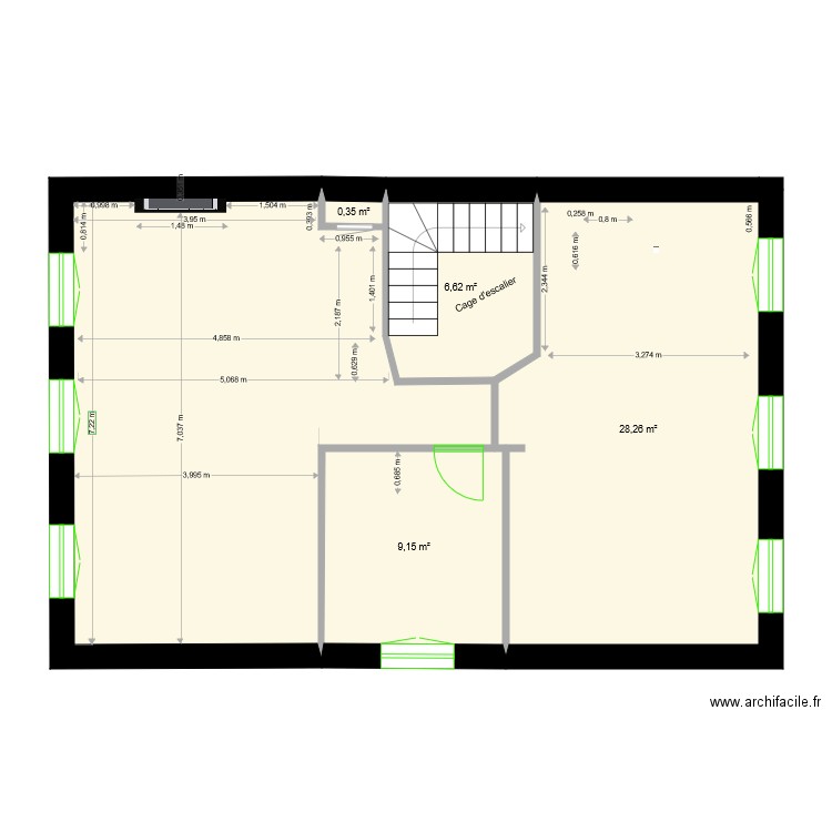 ST JEAN DU DESERT  VIDE. Plan de 0 pièce et 0 m2