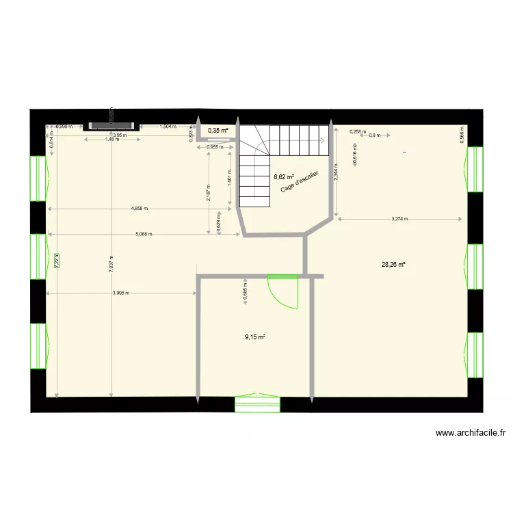 ST JEAN DU DESERT VIDE. Plan de ST JEAN DU DESERT VIDE. Plan de