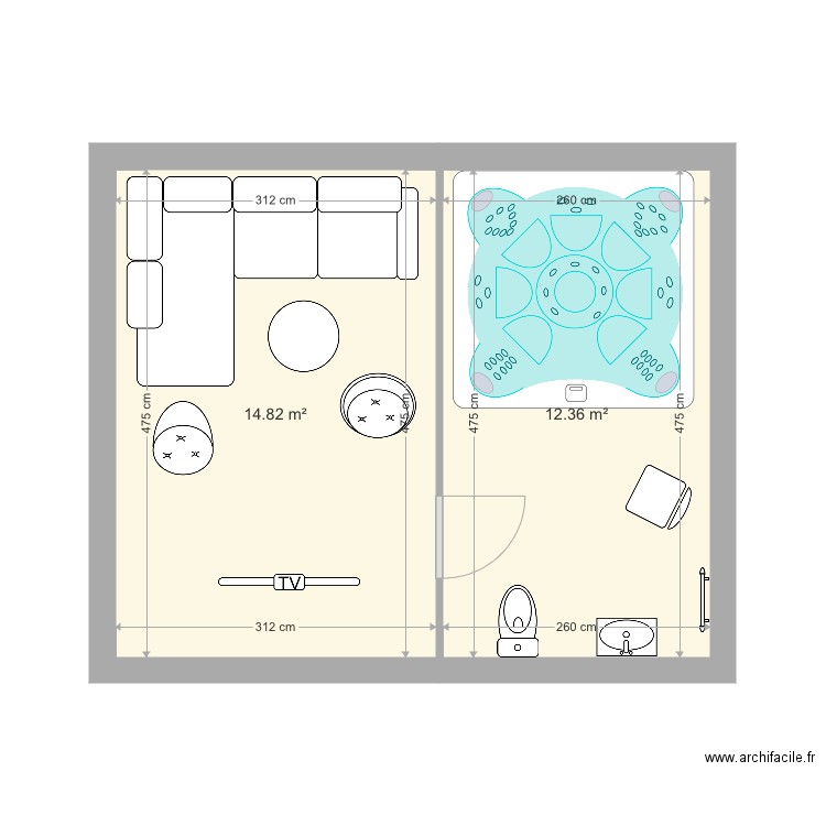 Baptiste 3. Plan de 0 pièce et 0 m2