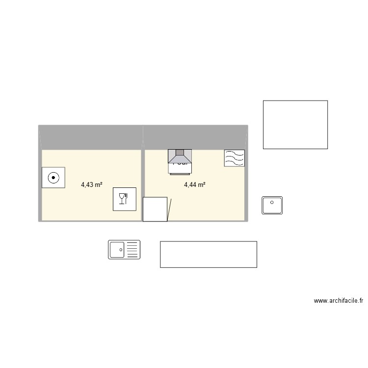 cuisine. Plan de 0 pièce et 0 m2