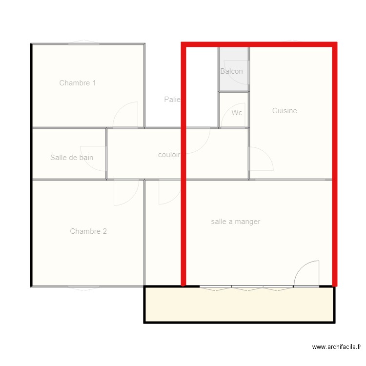 TEST 76. Plan de 0 pièce et 0 m2