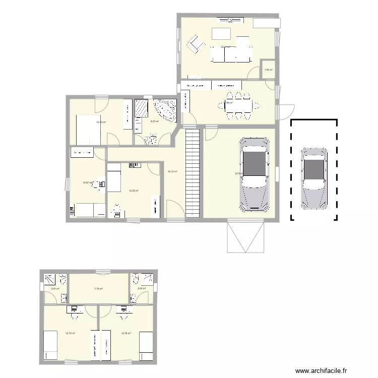 plan de maison. Plan de 
