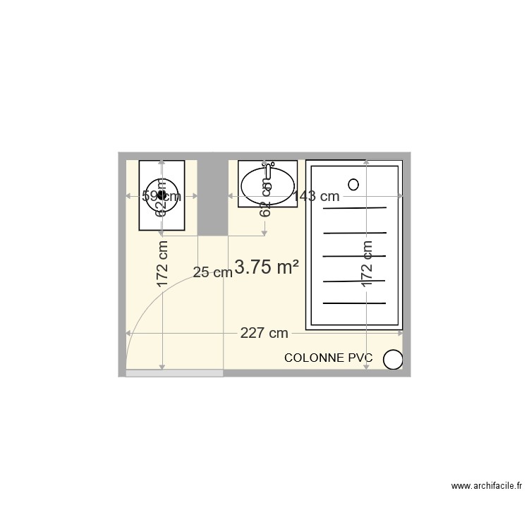 COUPE MICHEL . Plan de 0 pièce et 0 m2
