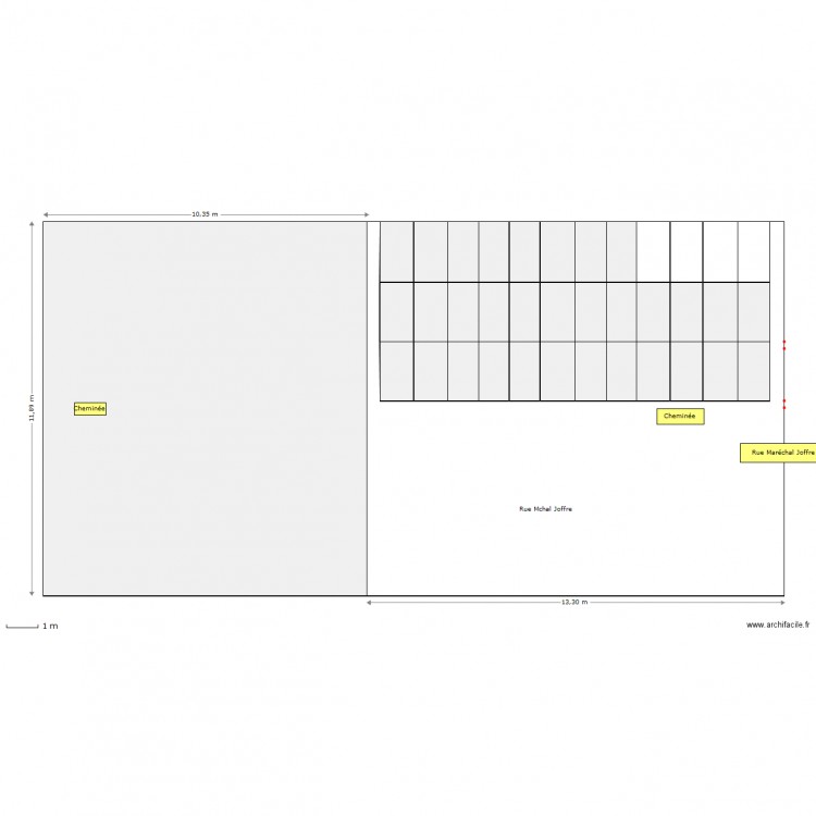 JOFFRE39V0. Plan de 0 pièce et 0 m2