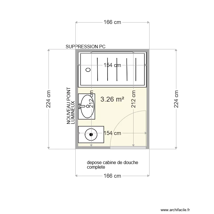 DECROIX JANNINE . Plan de 