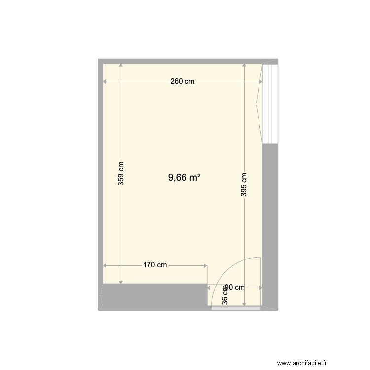 Chambre Lyhanna. Plan de 0 pièce et 0 m2