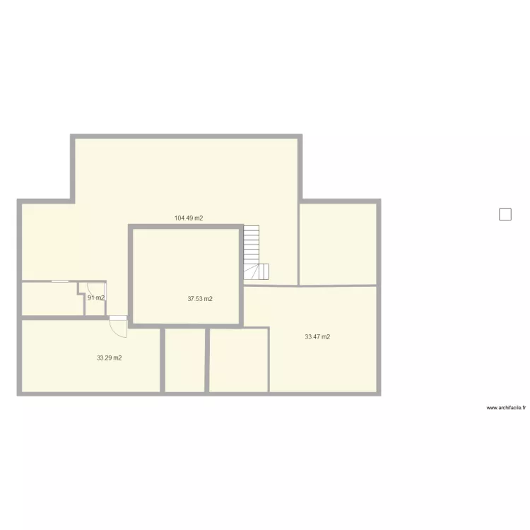 Maison Christain et Marie. Plan de 
