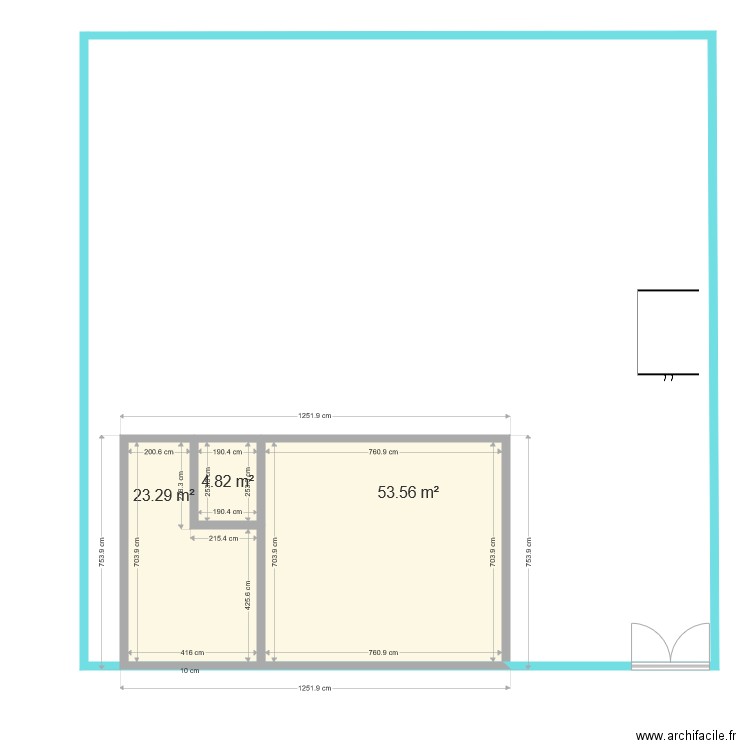 poulailler fausse1. Plan de 0 pièce et 0 m2