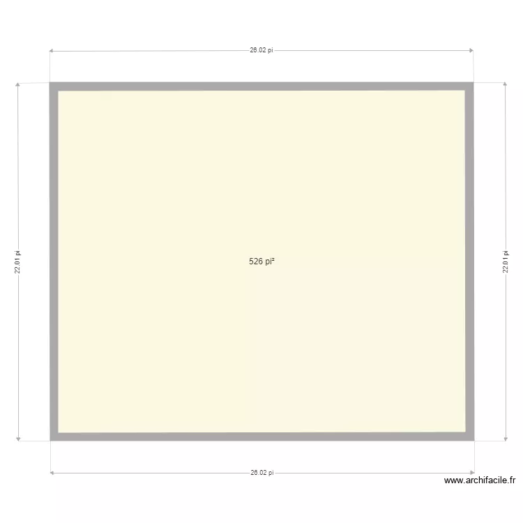 Atelier base refaite. Plan de 