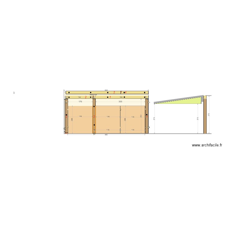 Arche milieu 05. Plan de 0 pièce et 0 m2