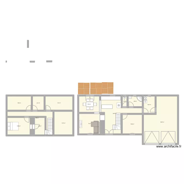 plan 3. Plan de 15 et 165 m² plan 3. Plan de 15 et 165 m²