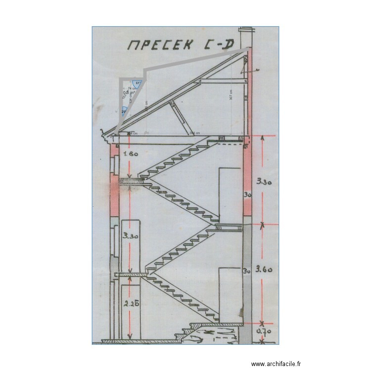 bn20 2 toit. Plan de 0 pièce et 0 m2