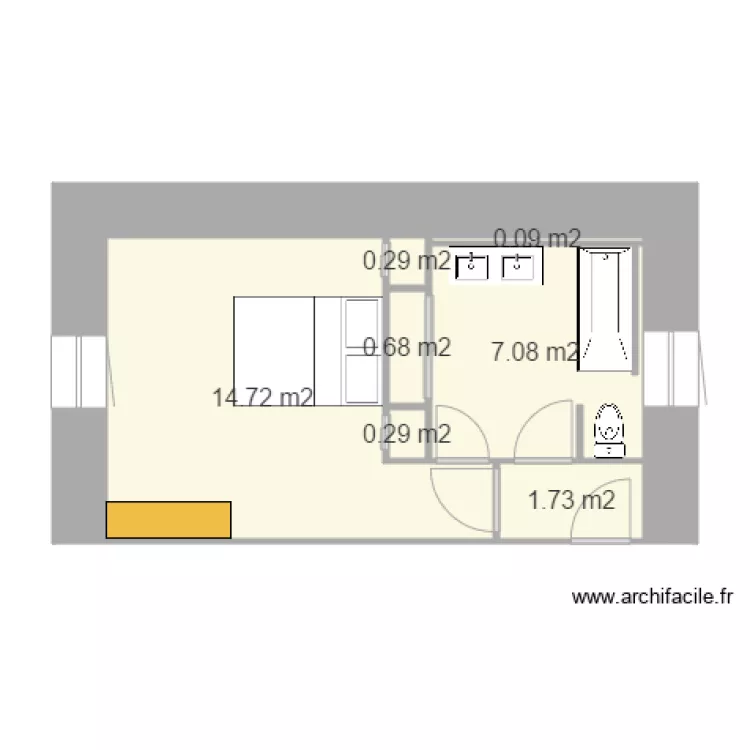 salle de bains 11juin V2. Plan de salle de bains 11juin V2. Plan de