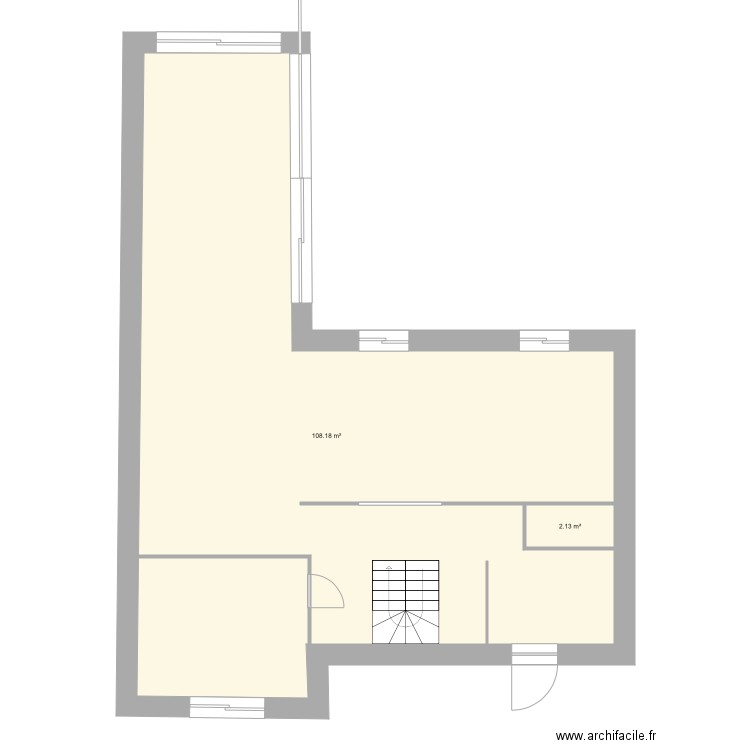 Maison Le Mée V1. Plan de 0 pièce et 0 m2