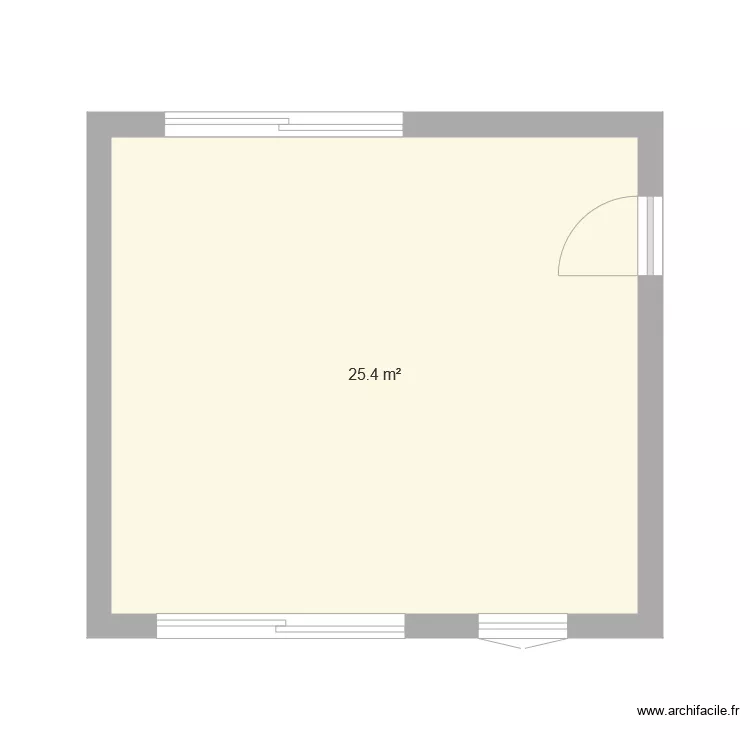 garage nue. Plan de garage nue. Plan de