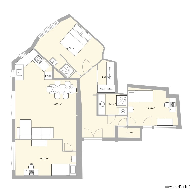 DEGAS V2. Plan de 0 pièce et 0 m2