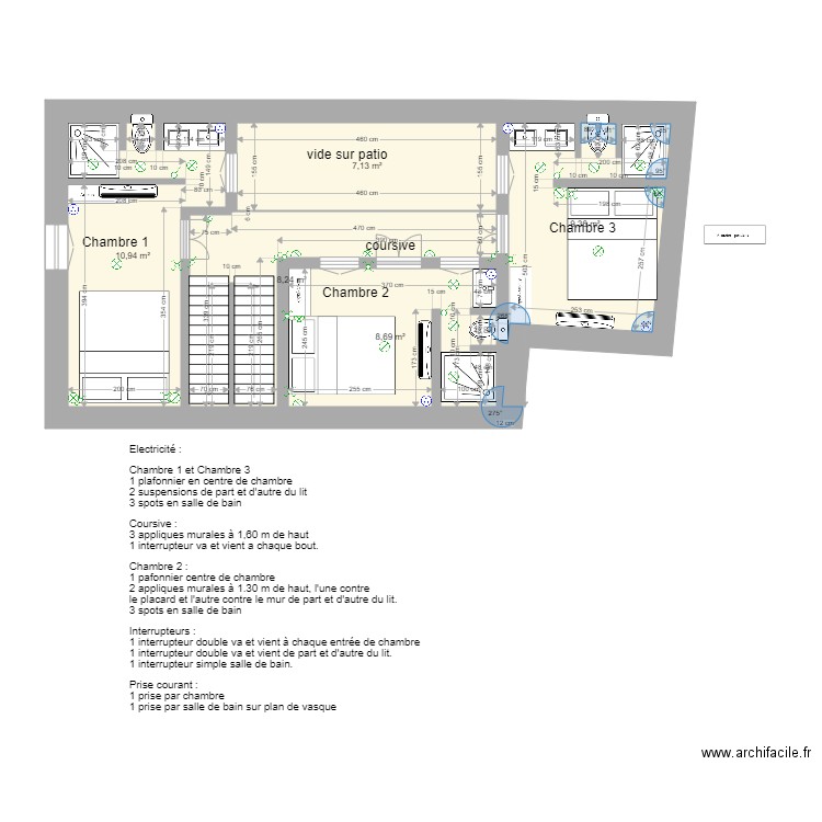 sidi mimoun 2 Etage bis. Plan de 0 pièce et 0 m2