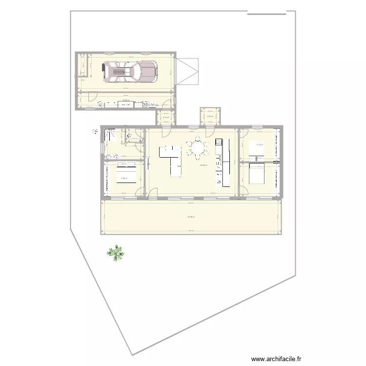 maison nicolas projet. Plan de 