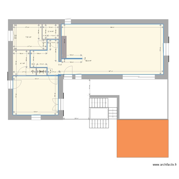 Montagné N1. Plan de 0 pièce et 0 m2