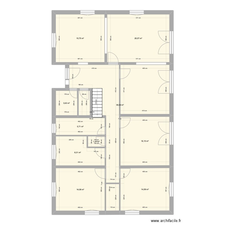 MAISON. Plan de 0 pièce et 0 m2