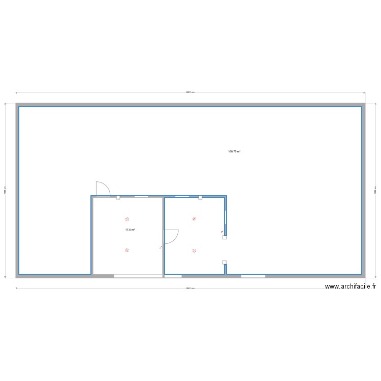 plan hutin. Plan de 0 pièce et 0 m2