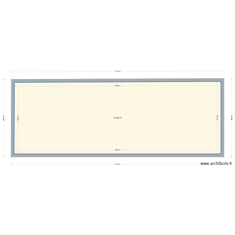 sous sol. Plan de 0 pièce et 0 m2