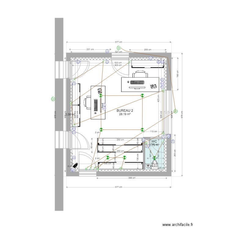ANAIS BUREAU 2 VER 12 2020 V10. Plan de 0 pièce et 0 m2