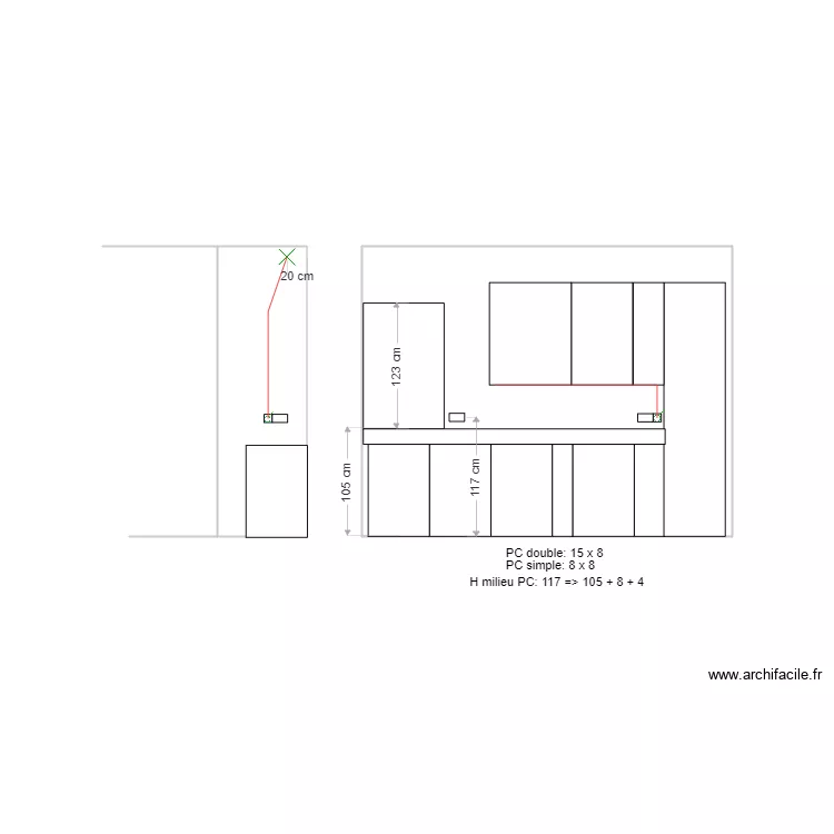 cuisine verneret 17 septembre. Plan de 