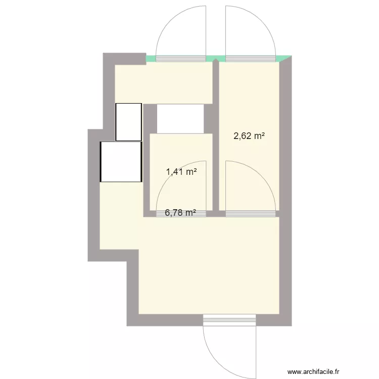 SAS SIEGE CP BF. Plan de 