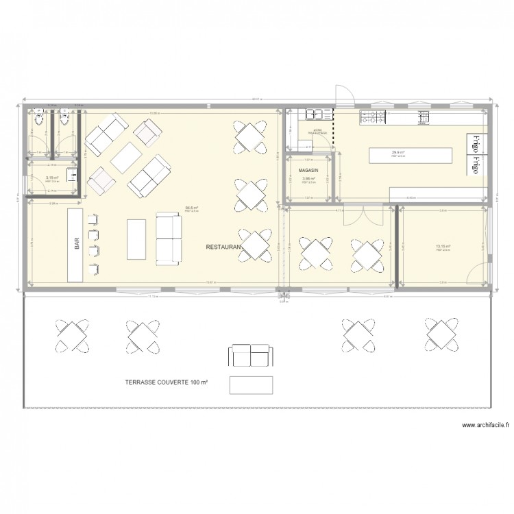 MUHAZI LOCAUX COMMUNS V2. Plan de 0 pièce et 0 m2