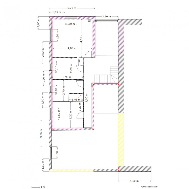 etage PC. Plan de 0 pièce et 0 m2