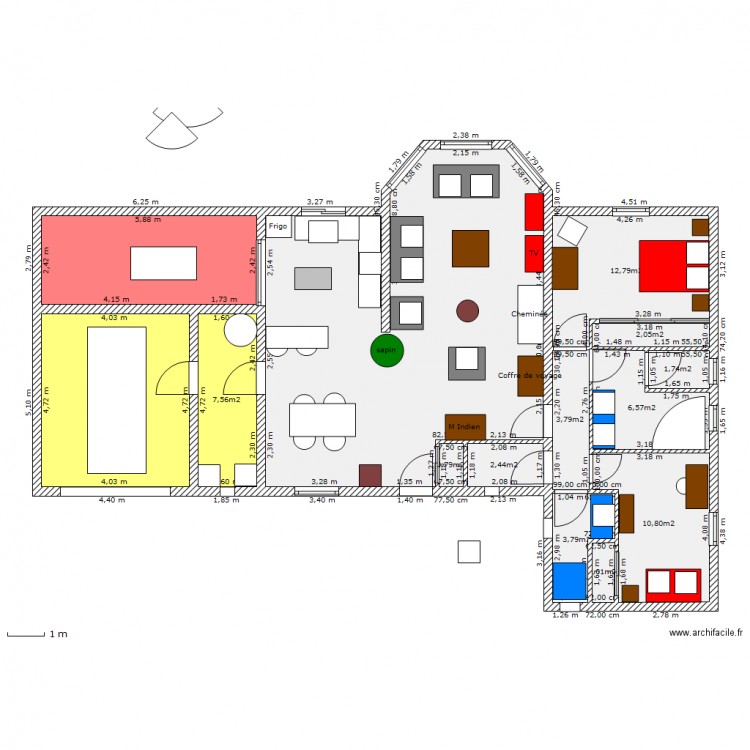 Maison1. Plan de 0 pièce et 0 m2