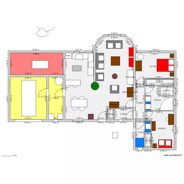 Maison1. Plan de 