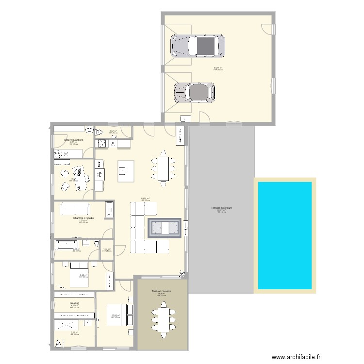 st hilaire 3. Plan de 0 pièce et 0 m2