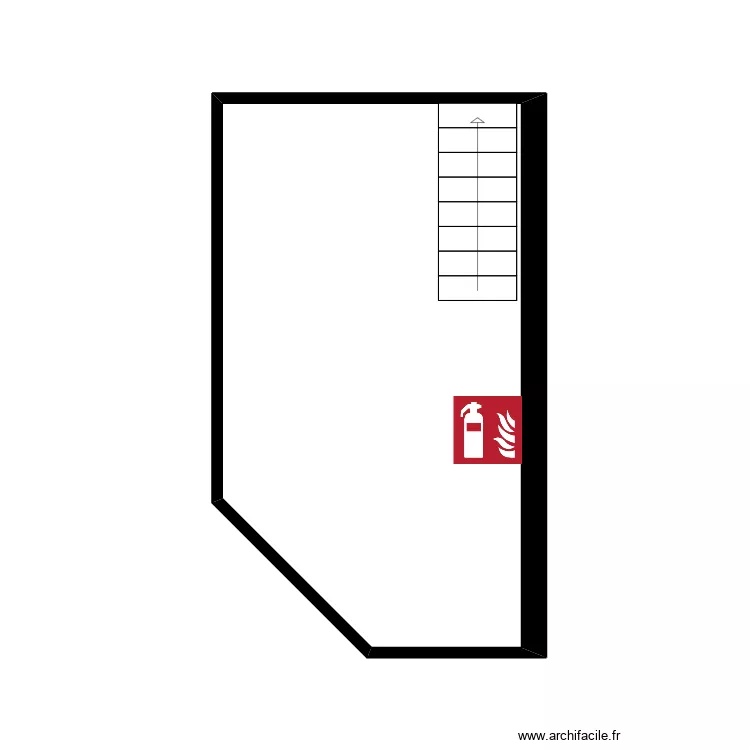 AC Clemenceau sous sol. Plan de 