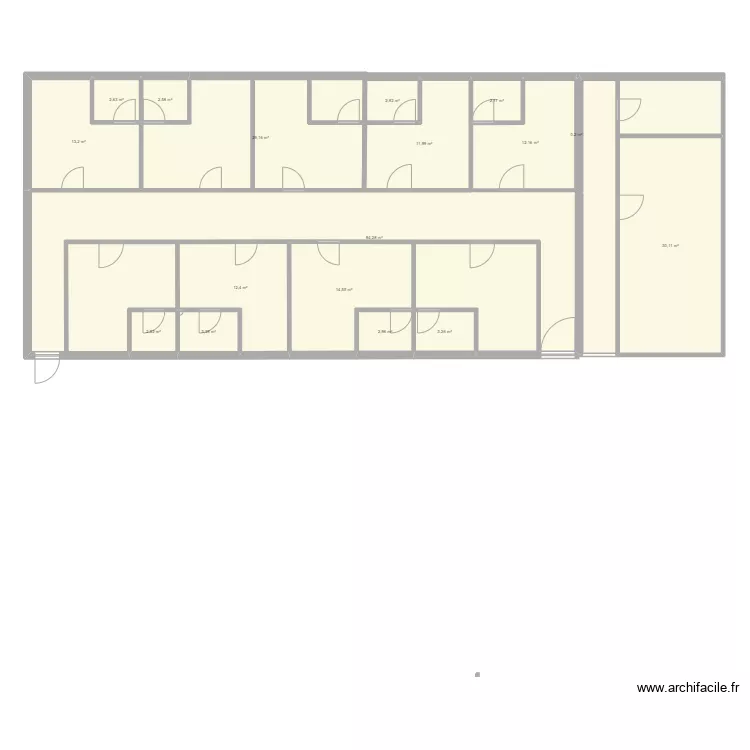 ישיבת דרכי משה. Plan de 